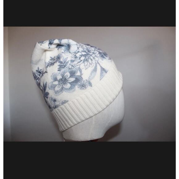 Johnny Was Beanie Hat Wool Cashmere One Size Biya JWLA 3J Workshop Anahi Printed - Picture 11 of 13